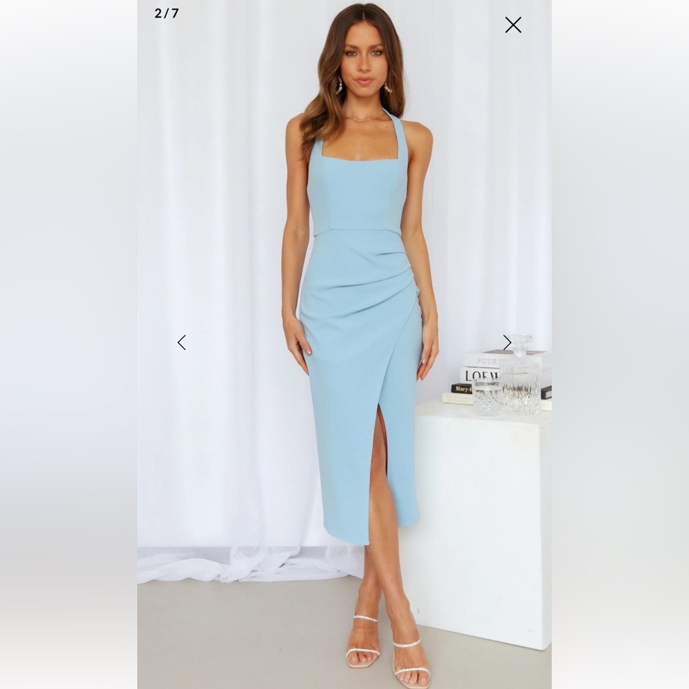 Hello Molly Light Blue Dress
